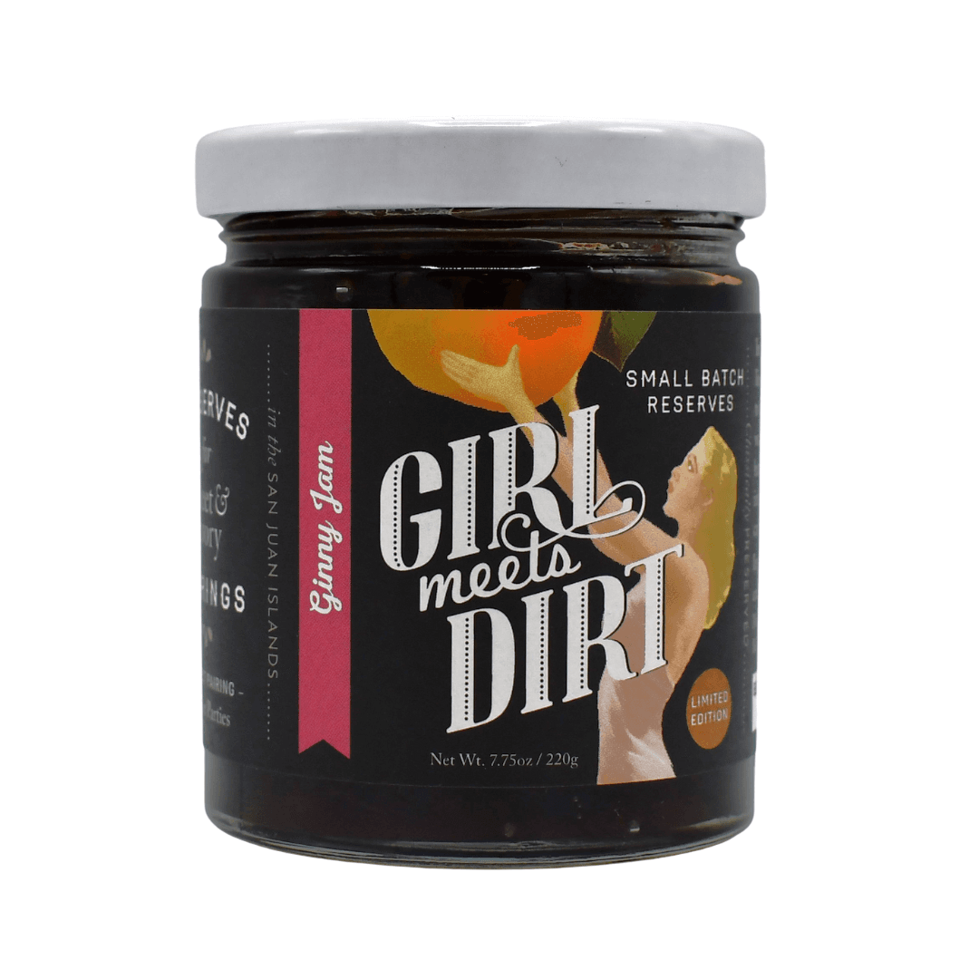 Girl Meets Dirt Ginny Jam made with Copperworks gin.